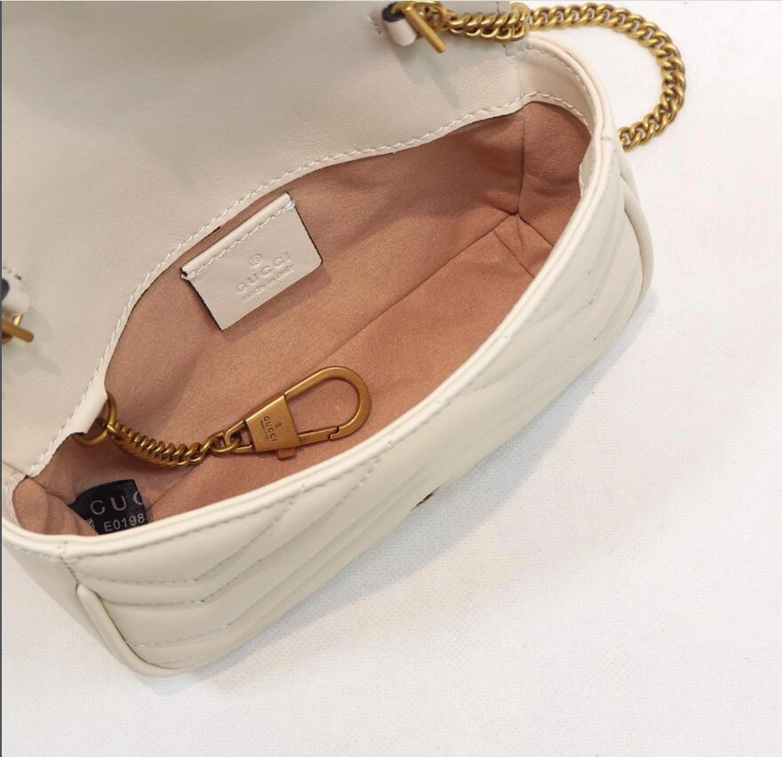 G*ucci Top Bag 16.5*10.2*5.1cm Flexible 8026
