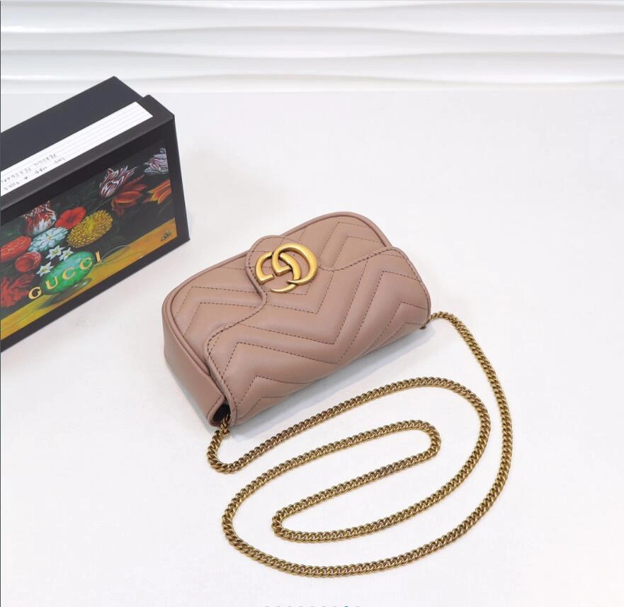 Upgraded G*ucci Top Bag 16.5*10.2*5.1cm 8025
