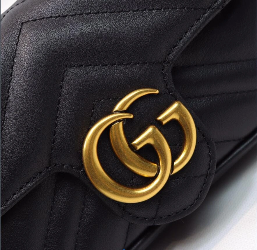 G*ucci Top Bag 16.5*10.2*5.1cm Comfortable 8027
