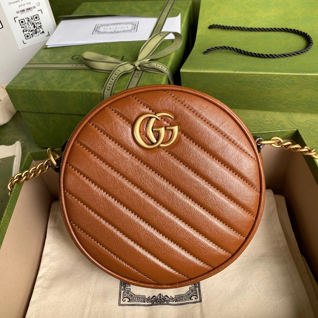 Unique G*ucci Top Bag 18.5x18.5x4.5cm 8055