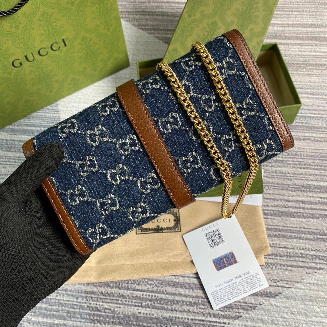 Sophisticated G*ucci Top Bag 19*10*3.5cm 8051