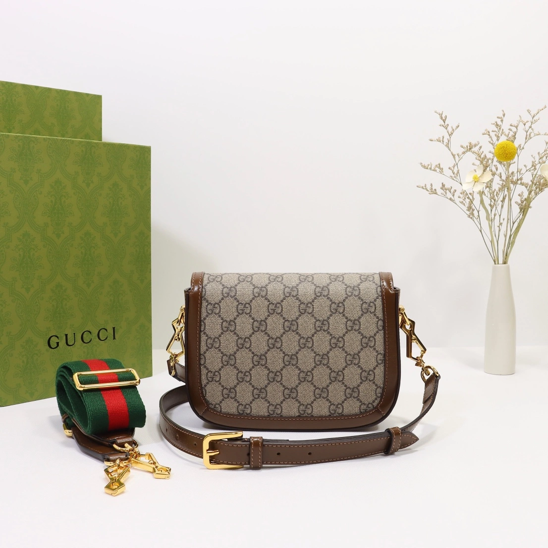 G*ucci Top Bag 20.5*14.5*5cm Functional 8016