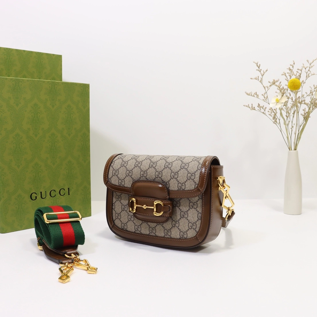 G*ucci Top Bag 20.5*14.5*5cm Functional 8016