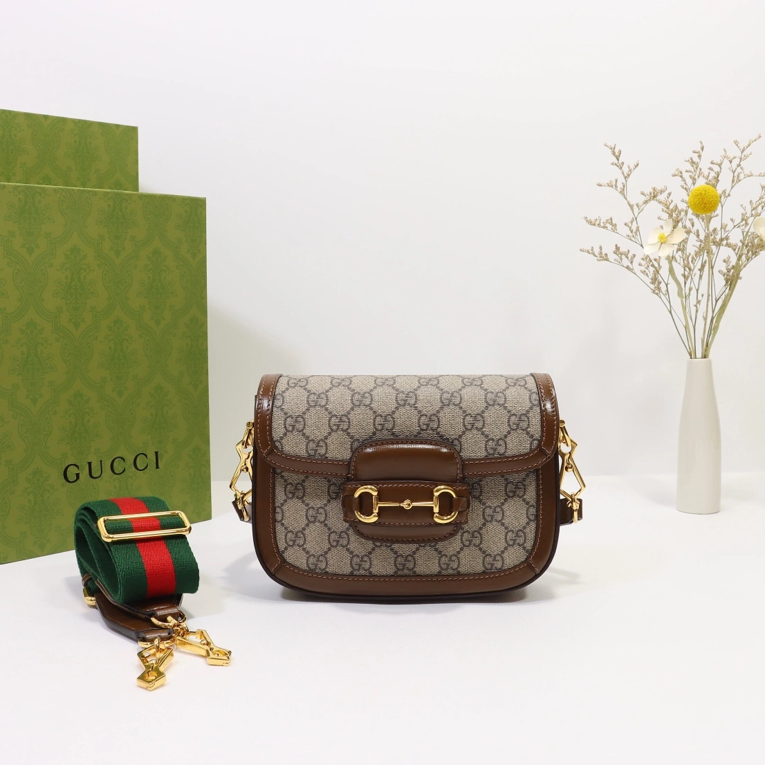 G*ucci Top Bag 20.5*14.5*5cm Functional 8016