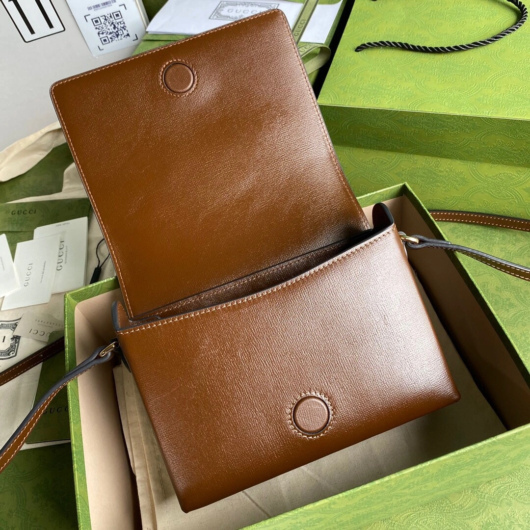 G*ucci Top Bag 20.5*15.5*6cm Minimalist 8054