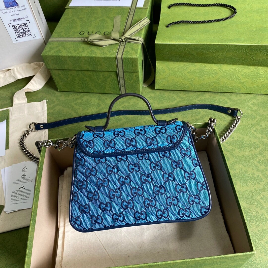 Packable G*ucci Top Bag 20*15.5*8cm 8041