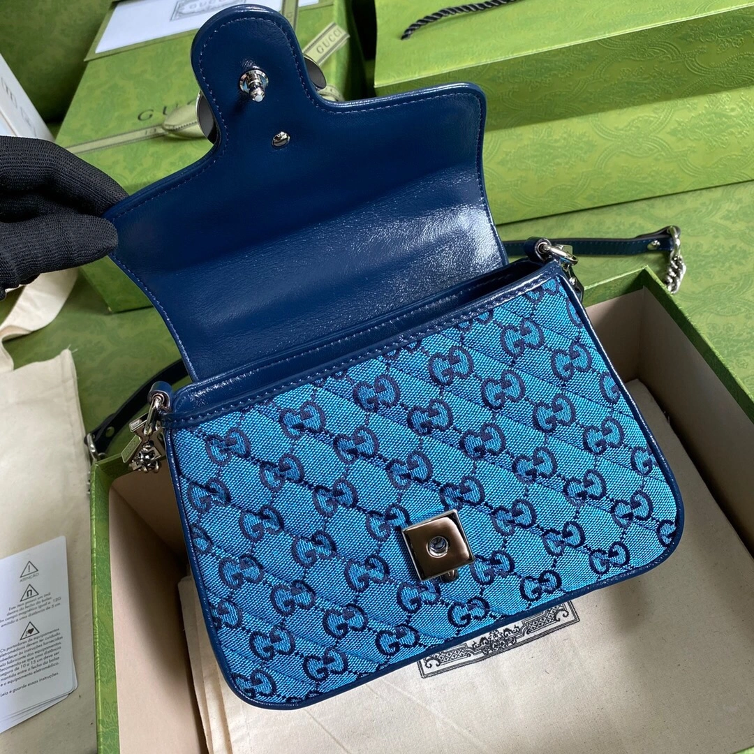 Packable G*ucci Top Bag 20*15.5*8cm 8041