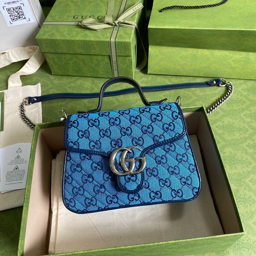 Packable G*ucci Top Bag 20*15.5*8cm 8041