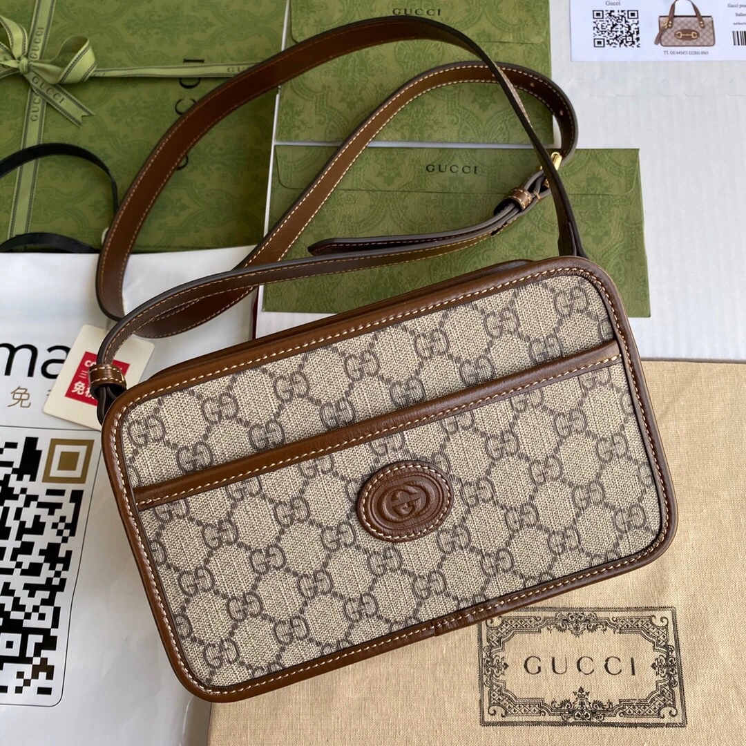 G*ucci Top Bag 22.5*14*7cm WrinkleFree 8049