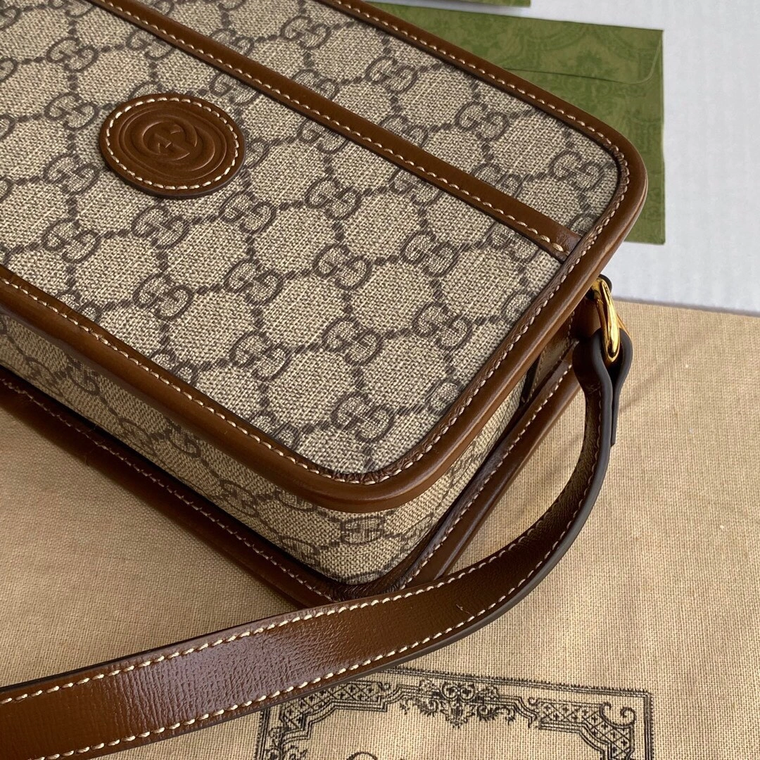 G*ucci Top Bag 22.5*14*7cm WrinkleFree 8049