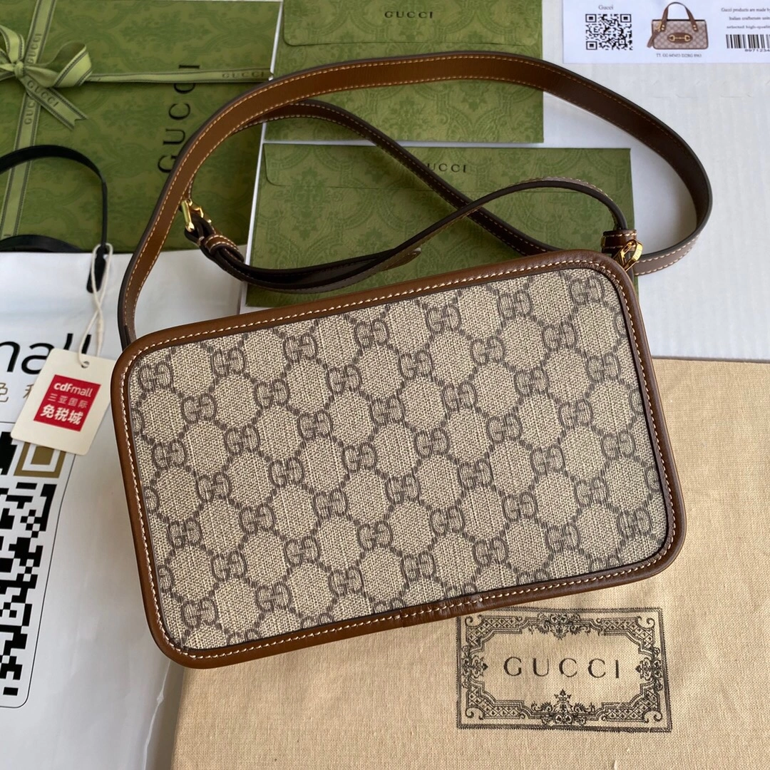 G*ucci Top Bag 22.5*14*7cm WrinkleFree 8049