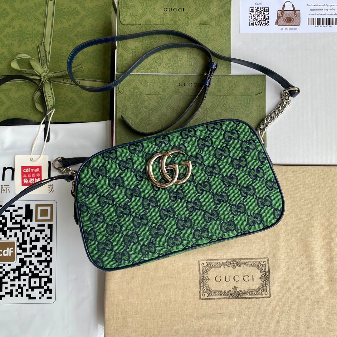 G*ucci Top Bag 24*12*7 cm Colorful 8052