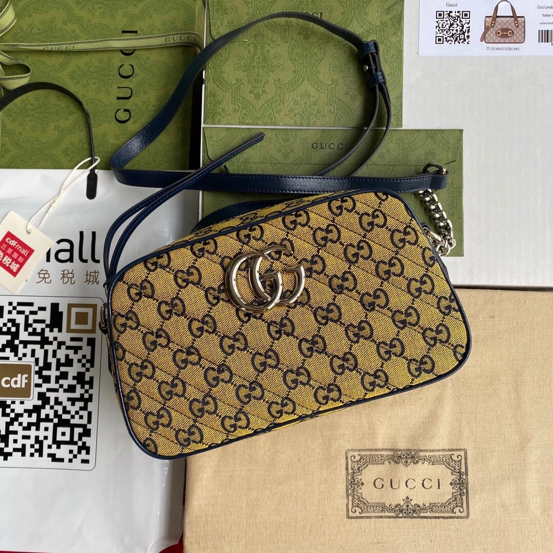 G*ucci Top Bag 24*12*7 cm Colorful 8052