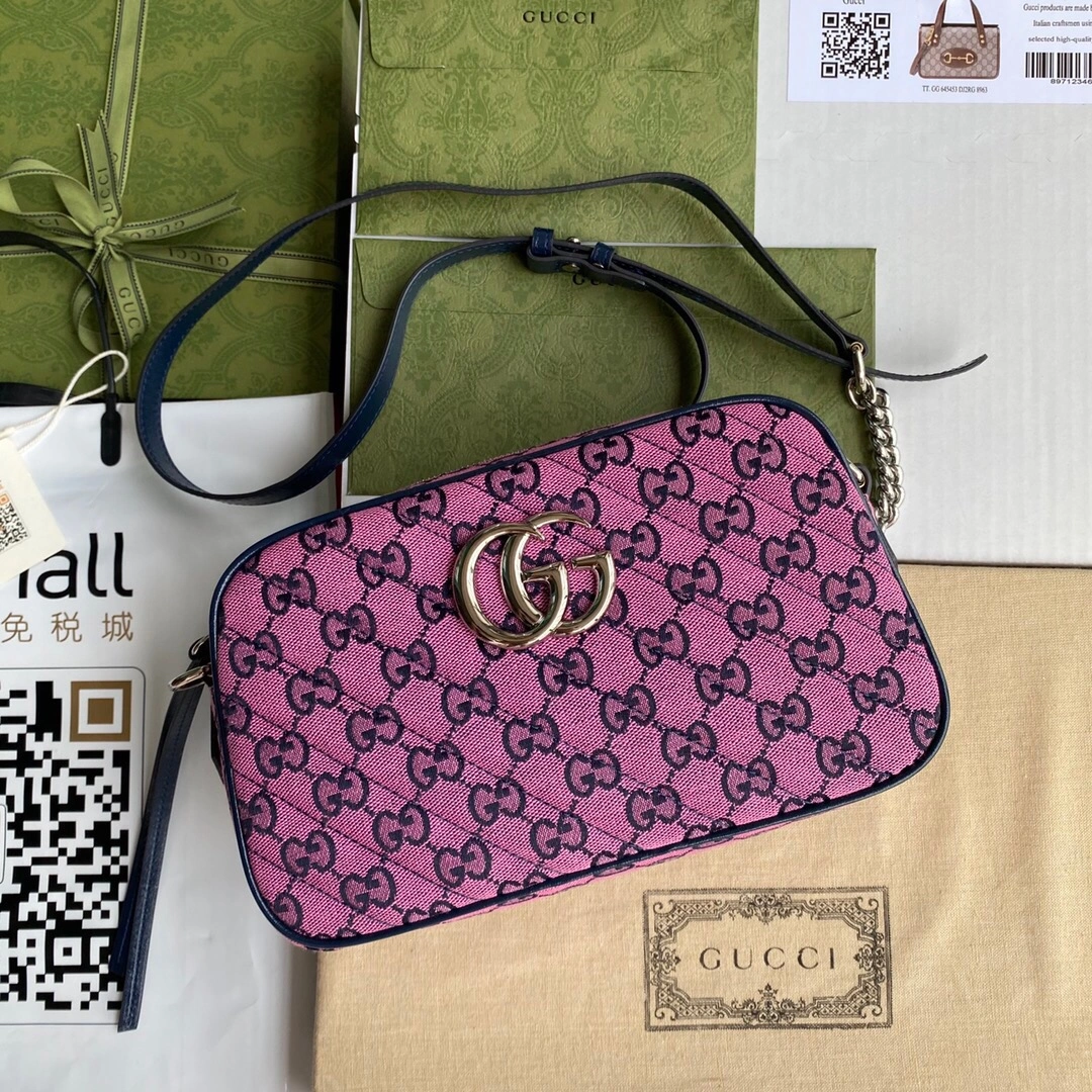 G*ucci Top Bag 24*12*7 cm Colorful 8052