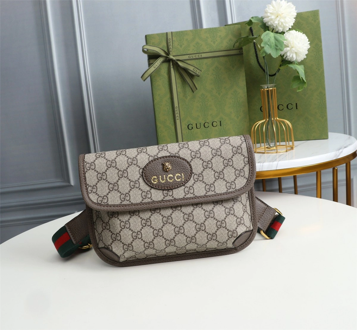 G*ucci Top Bag 24*16.5*4cm StreetReady 8061