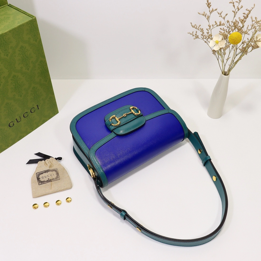 G*ucci Top Bag 25*18*8cm Soft 8011