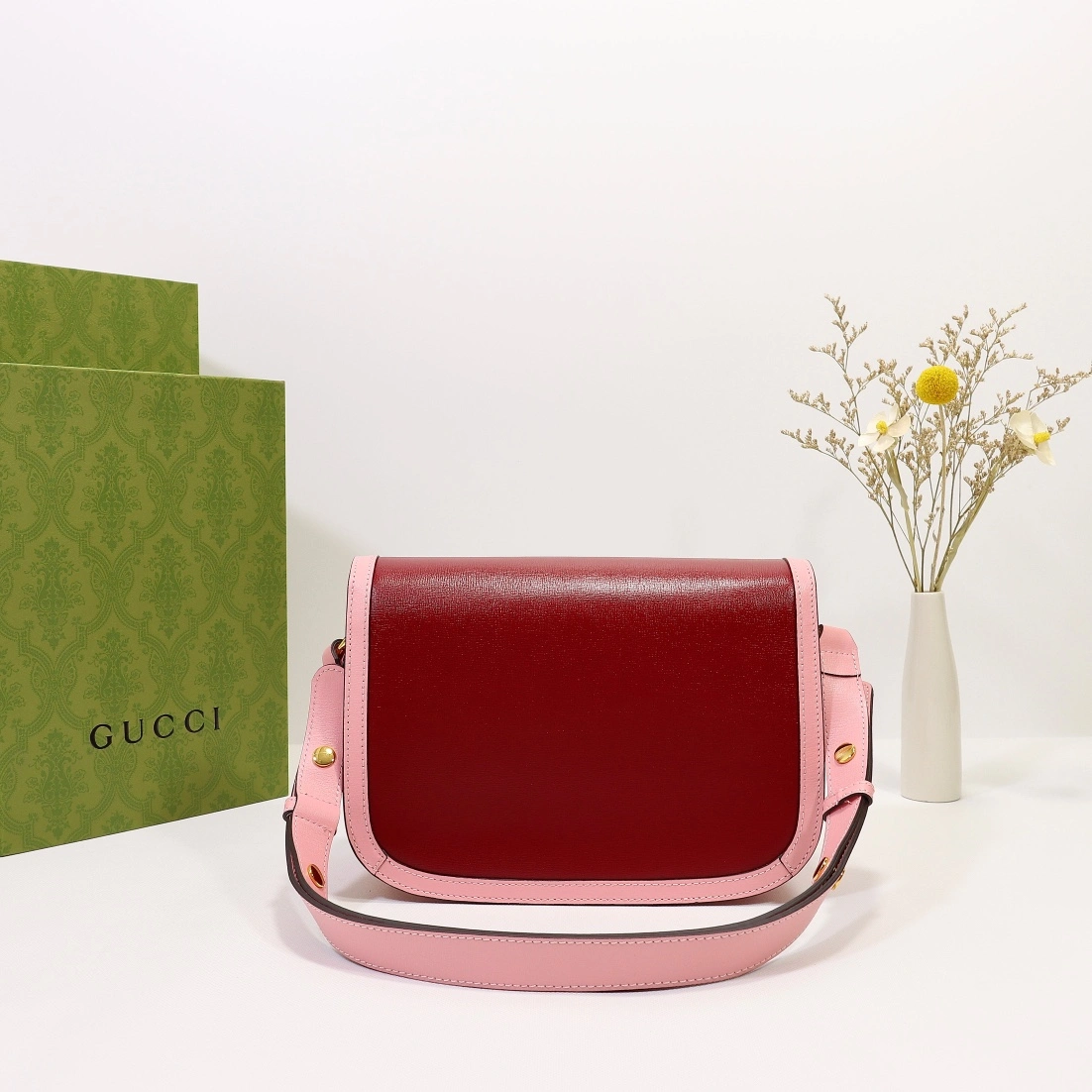 G*ucci Top Bag 25*18*8cm Affordable 8013