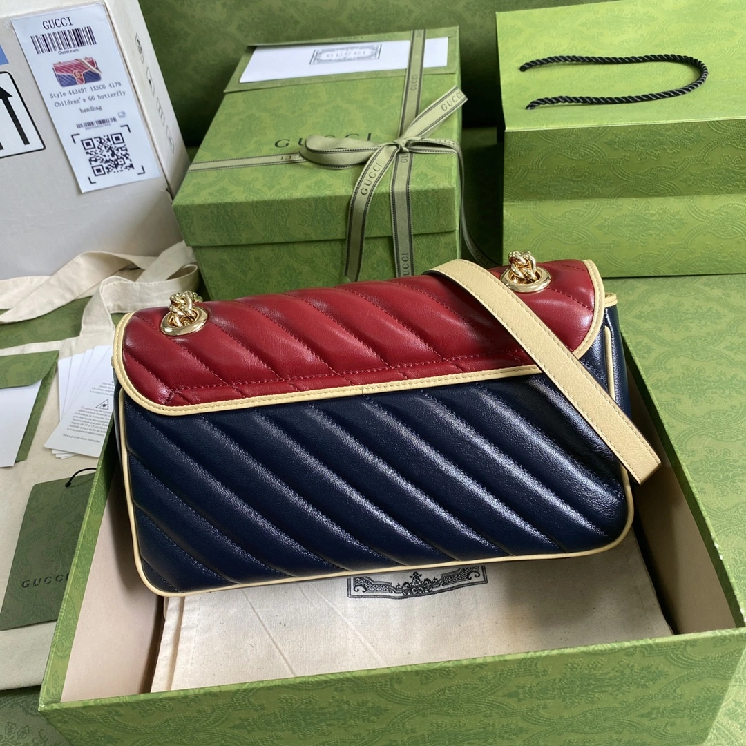 G*ucci Top Bag 26*15*7cm Sustainable 7988