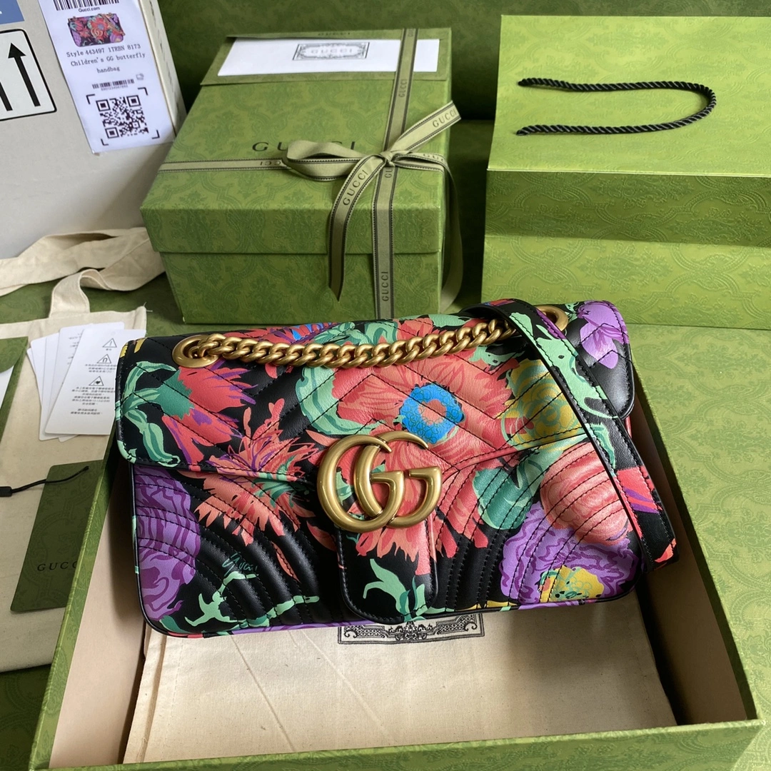 Original G*ucci Top Bag 26*15*7cm 7970