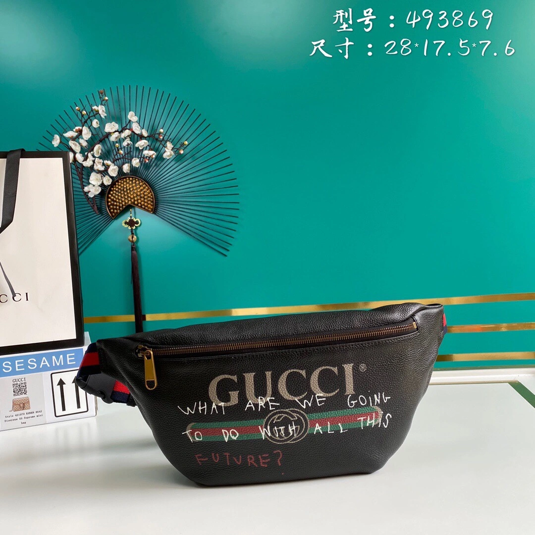 Unique G*ucci Top Bag 28*17.5*7.6cm 8065