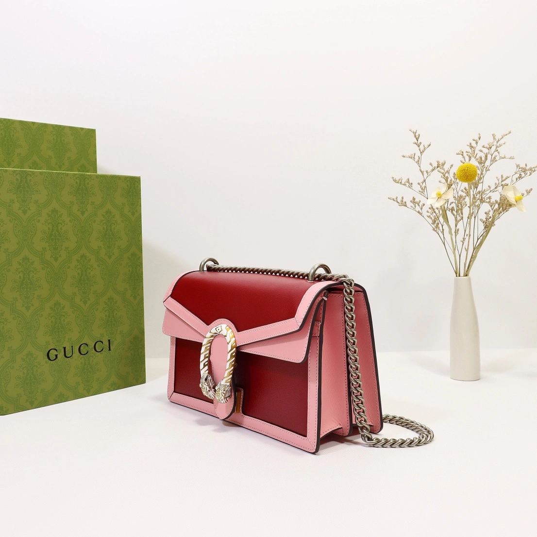 G*ucci Top Bag 28*17*9cm BestValue 8010