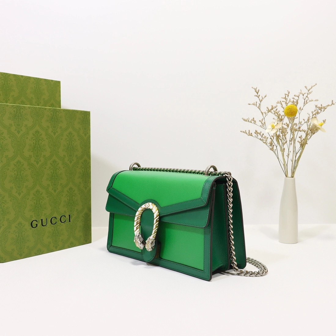 G*ucci Top Bag 28*17*9cm Durable 8009