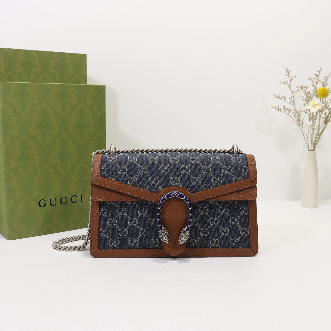 Minimalist G*ucci Top Bag 28*17*9cm 8007