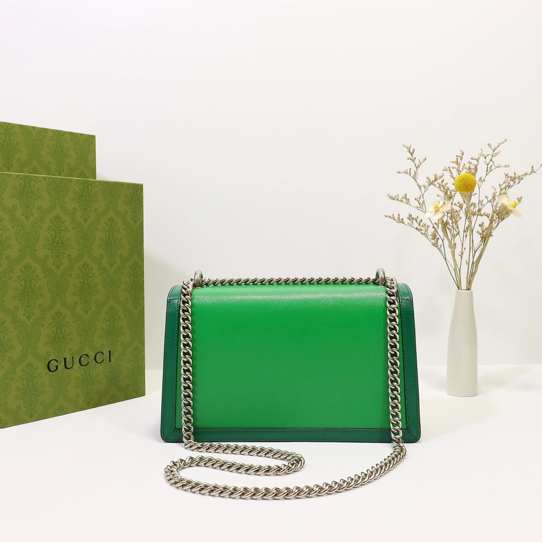 G*ucci Top Bag 28*17*9cm Durable 8009