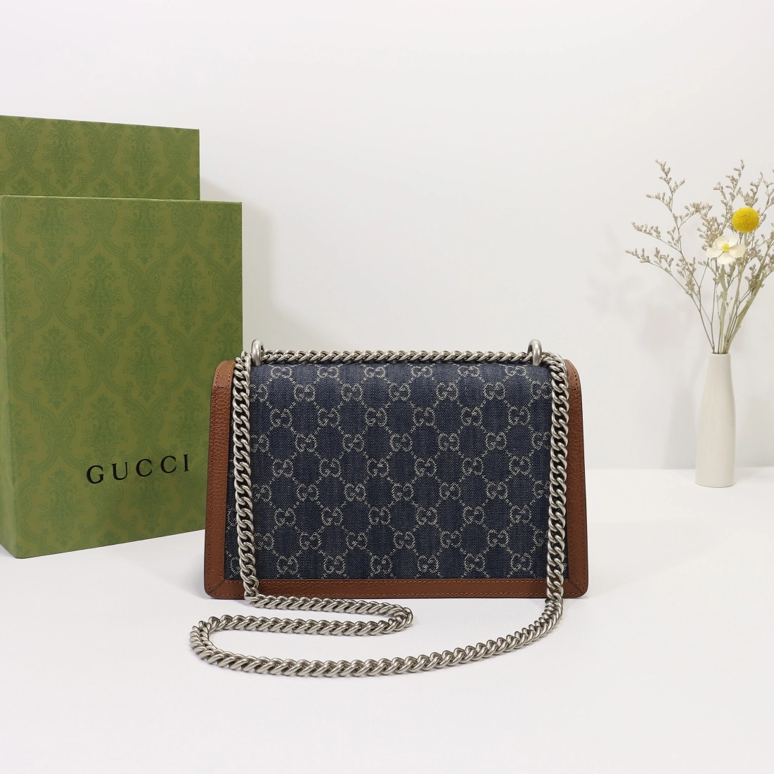 Minimalist G*ucci Top Bag 28*17*9cm 8007