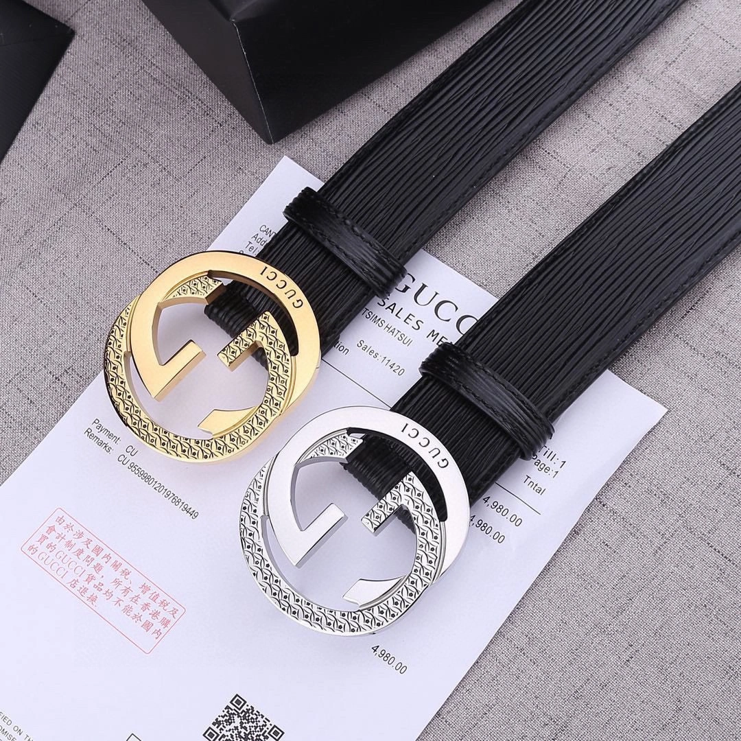 Unisex G*ucci Top Belts AT 20230904- 14962