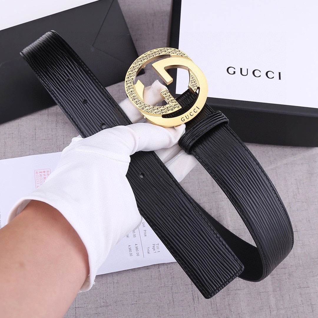 Unisex G*ucci Top Belts AT 20230904- 14962