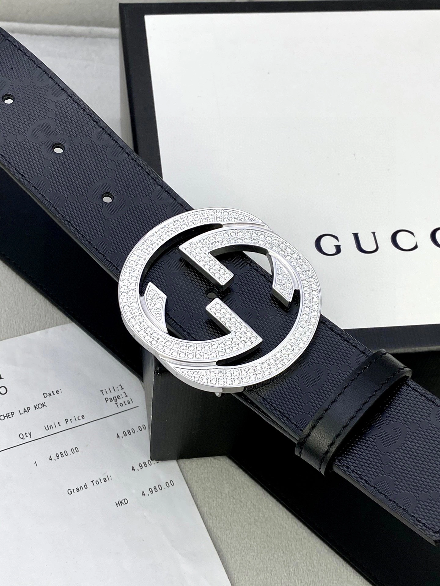 G*ucci Top Belts AT 20230904- Unique 14959