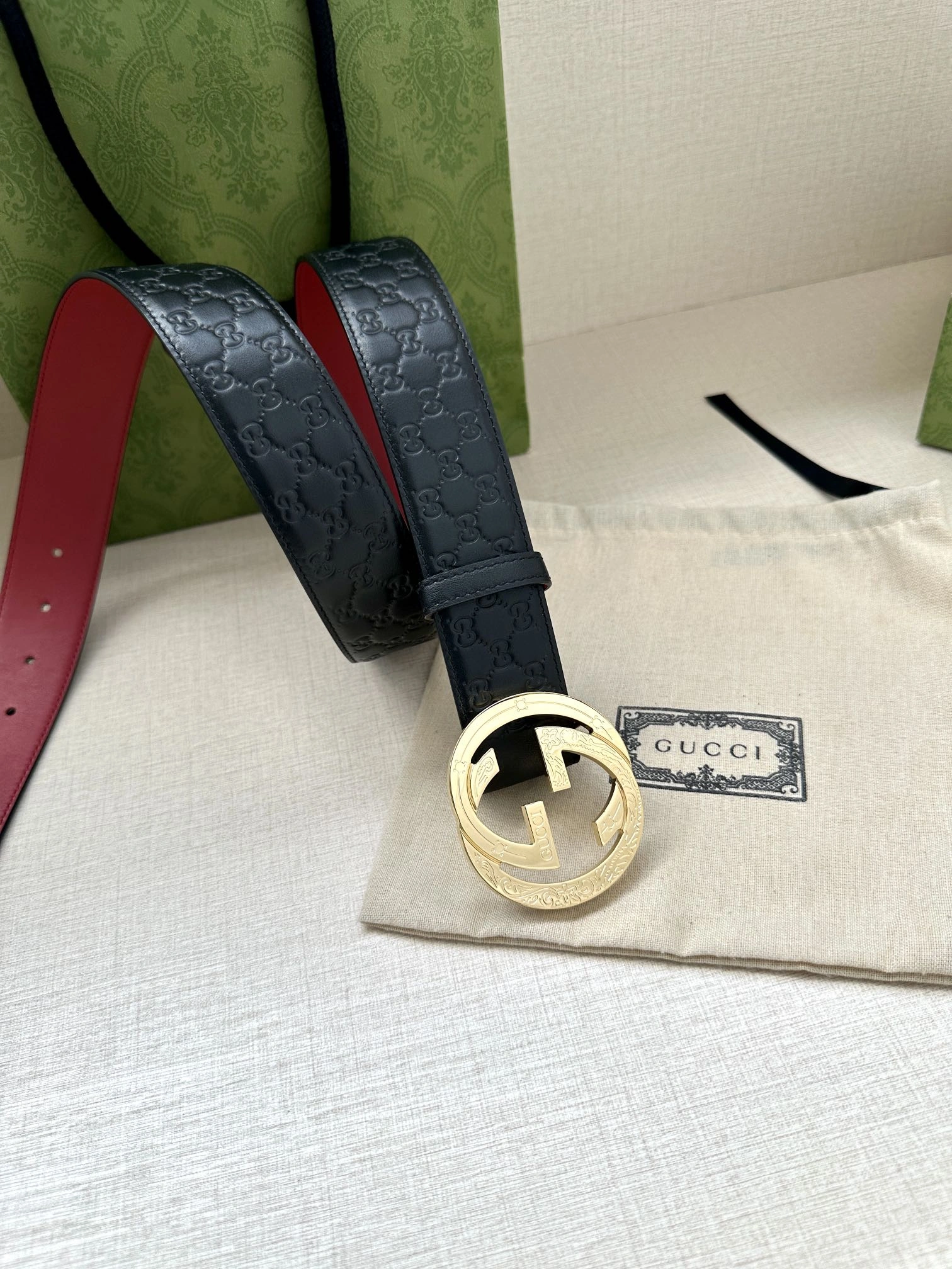 G*ucci Top Belts AT 20230905- Efficient 14948