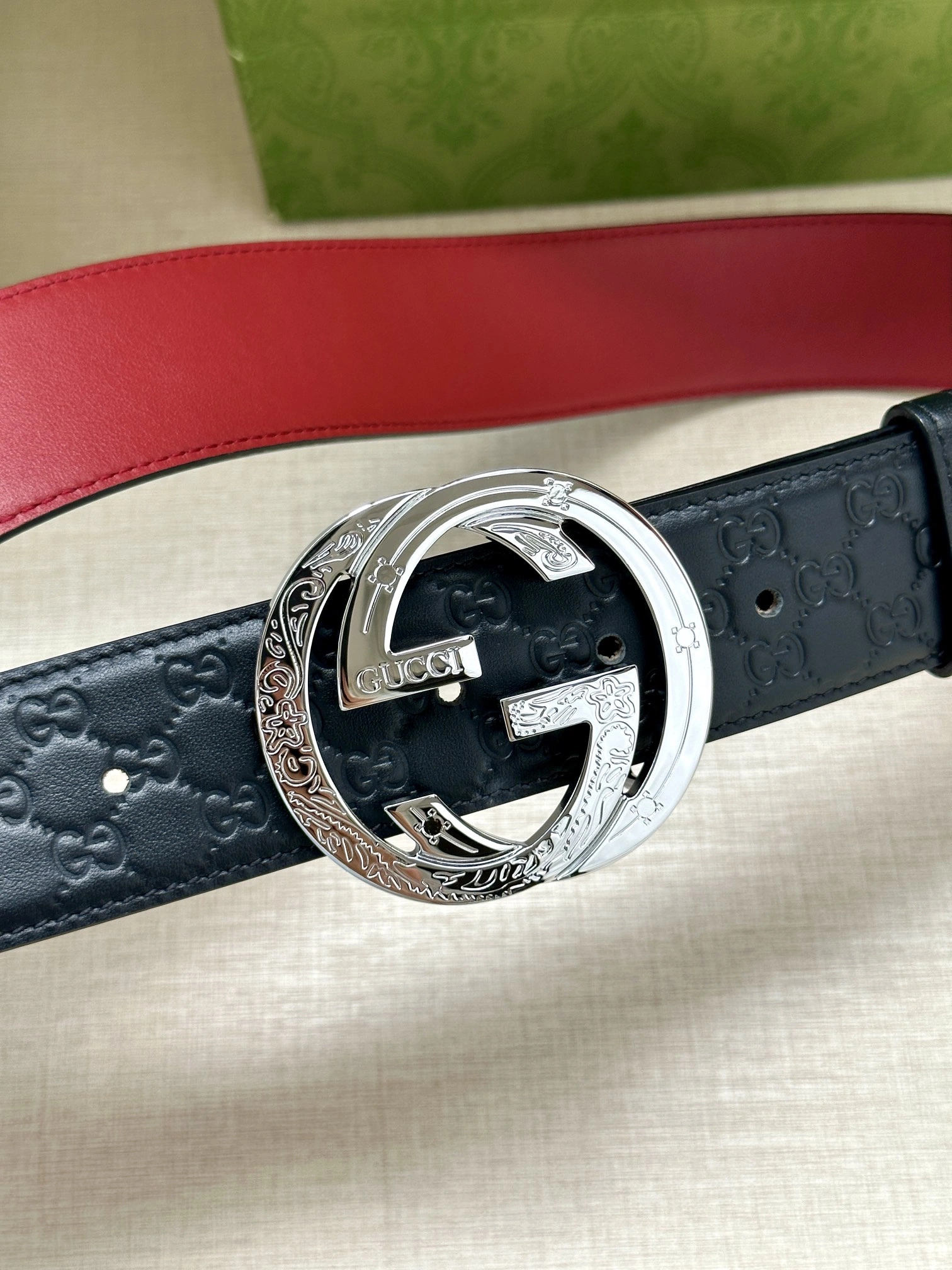 G*ucci Top Belts AT 20230905- Efficient 14948