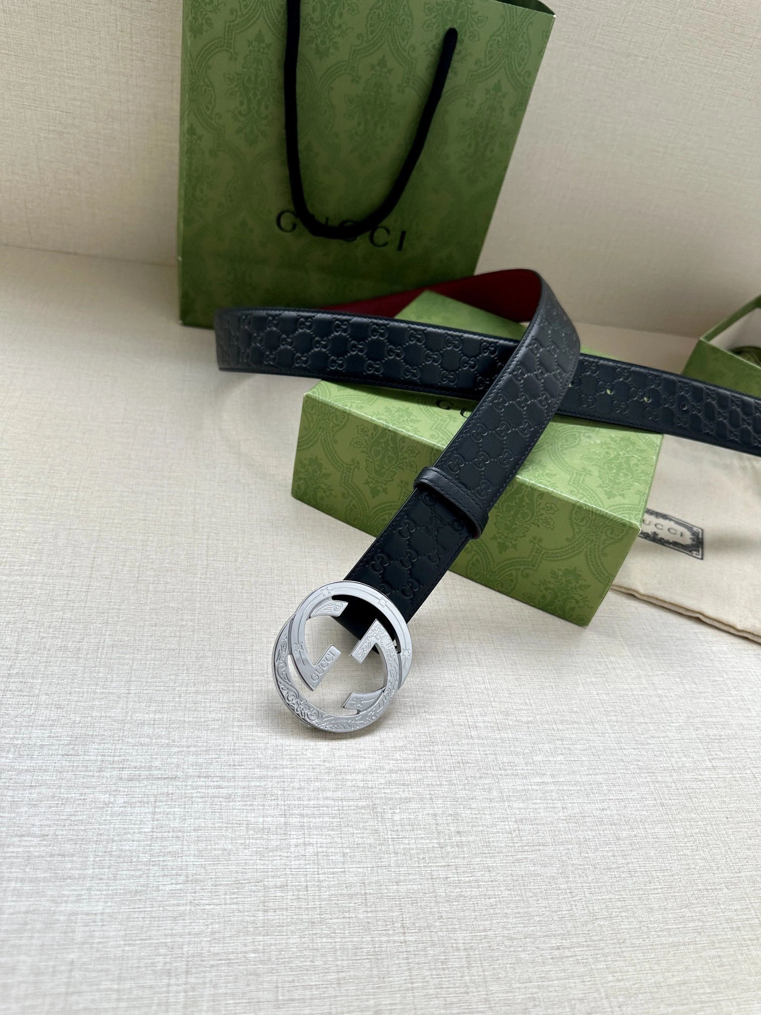 G*ucci Top Belts AT 20230905- Efficient 14948