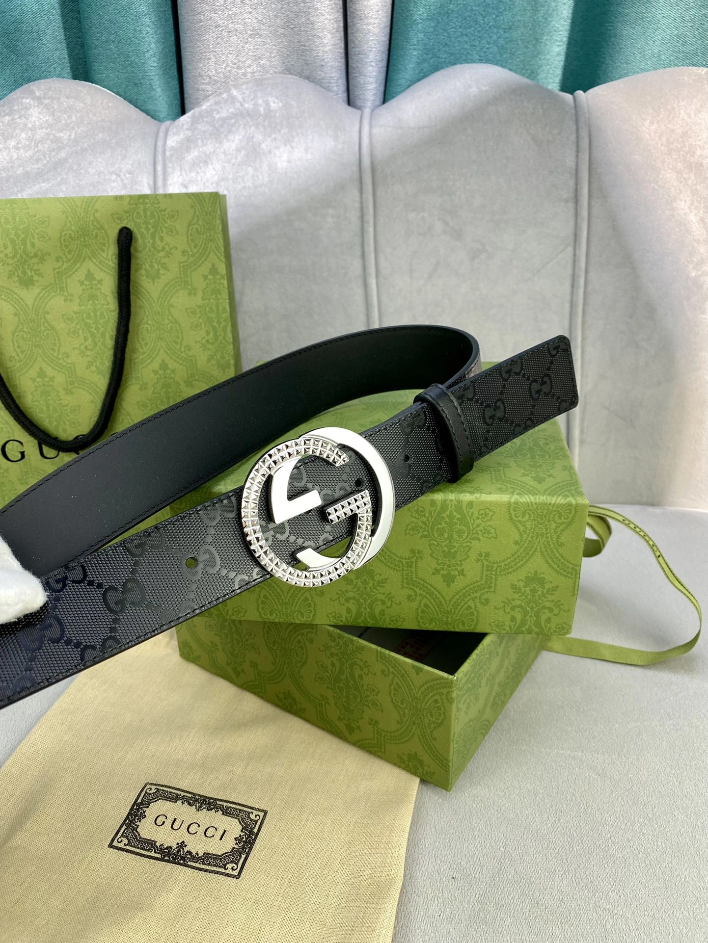 G*ucci Top Belts AT 20230906- Colorful 14919