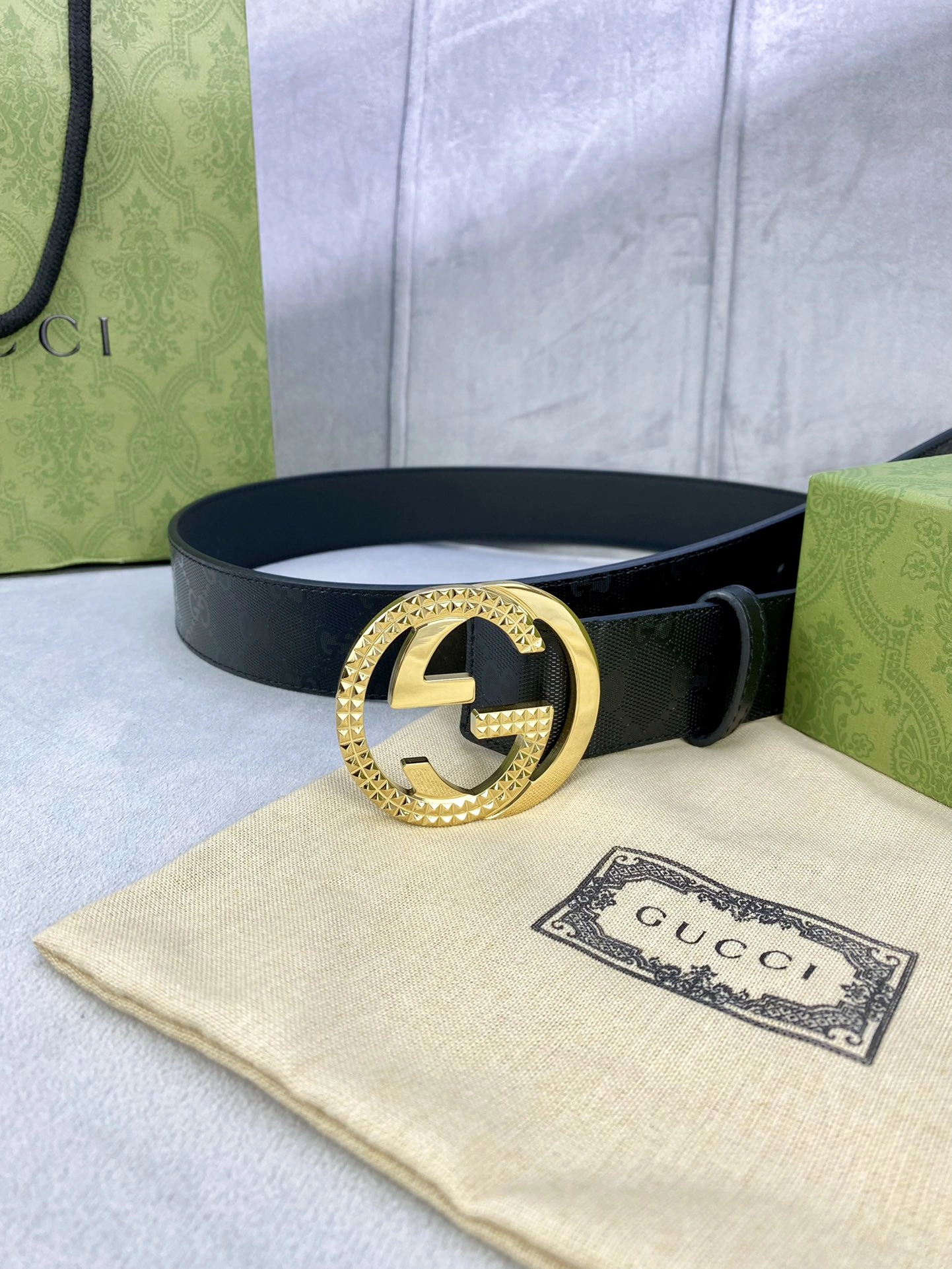 G*ucci Top Belts AT 20230906- Colorful 14919