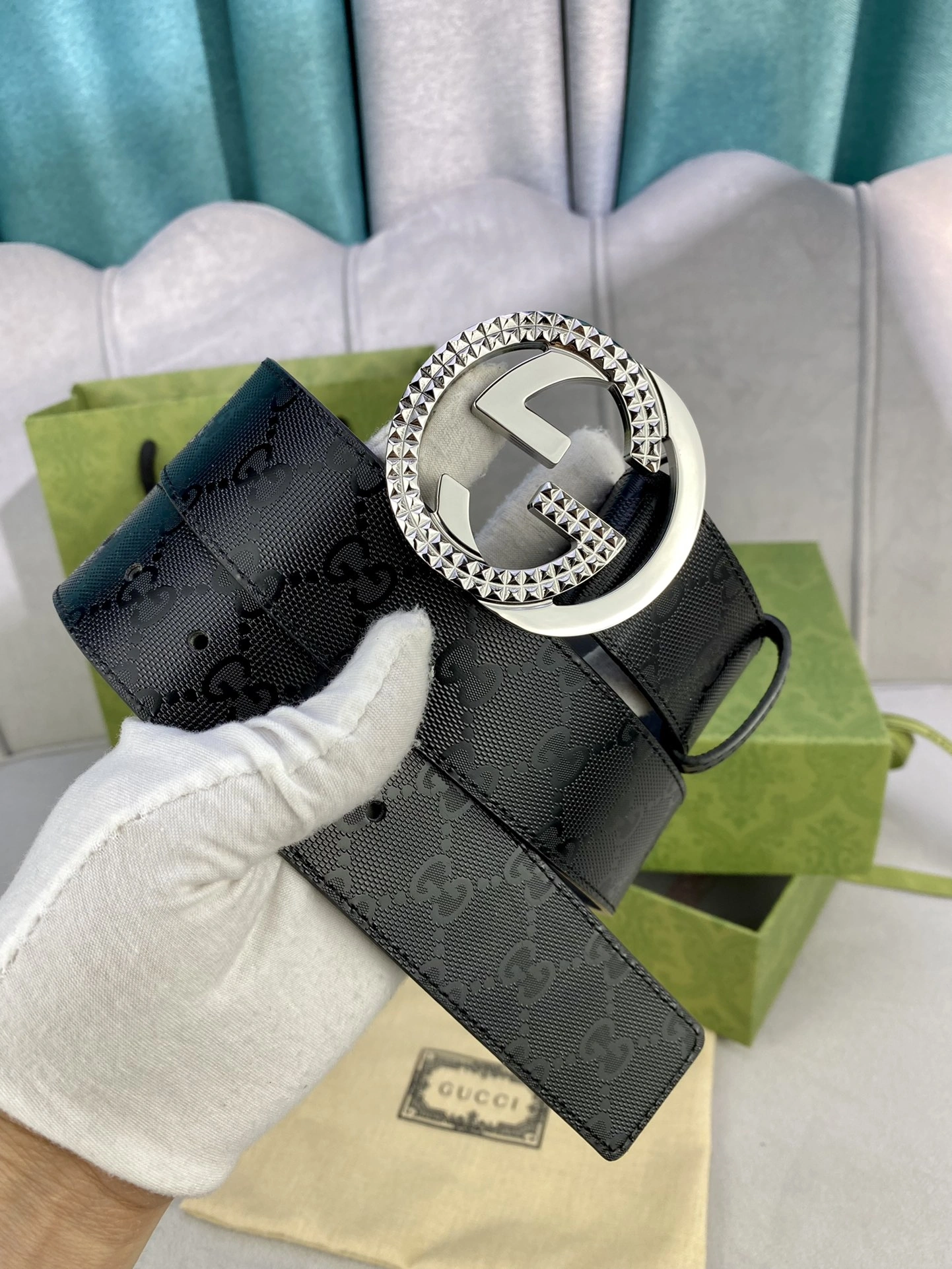 G*ucci Top Belts AT 20230906- Colorful 14919
