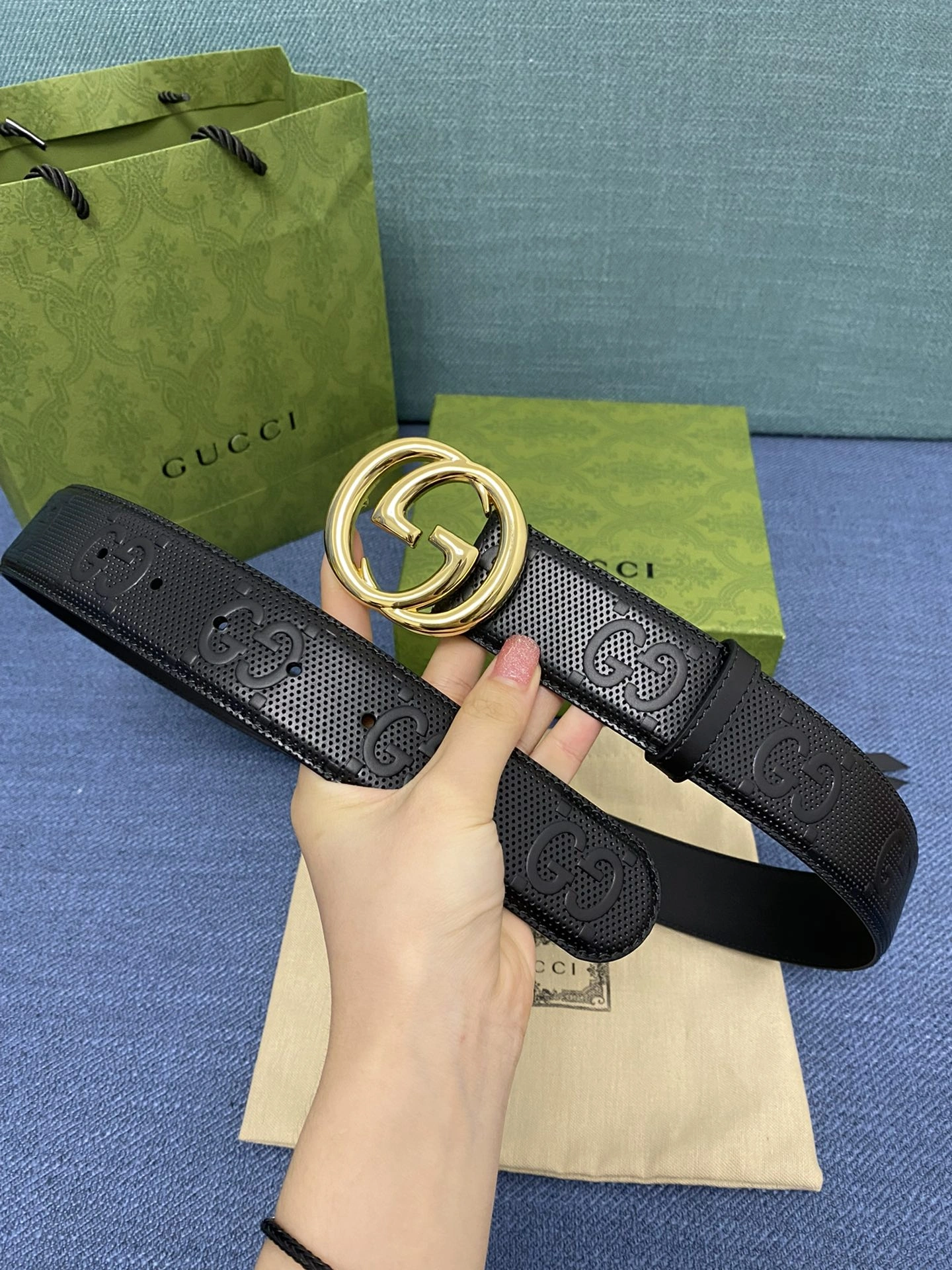 Refined G*ucci Top Belts AT 20230907- 14906