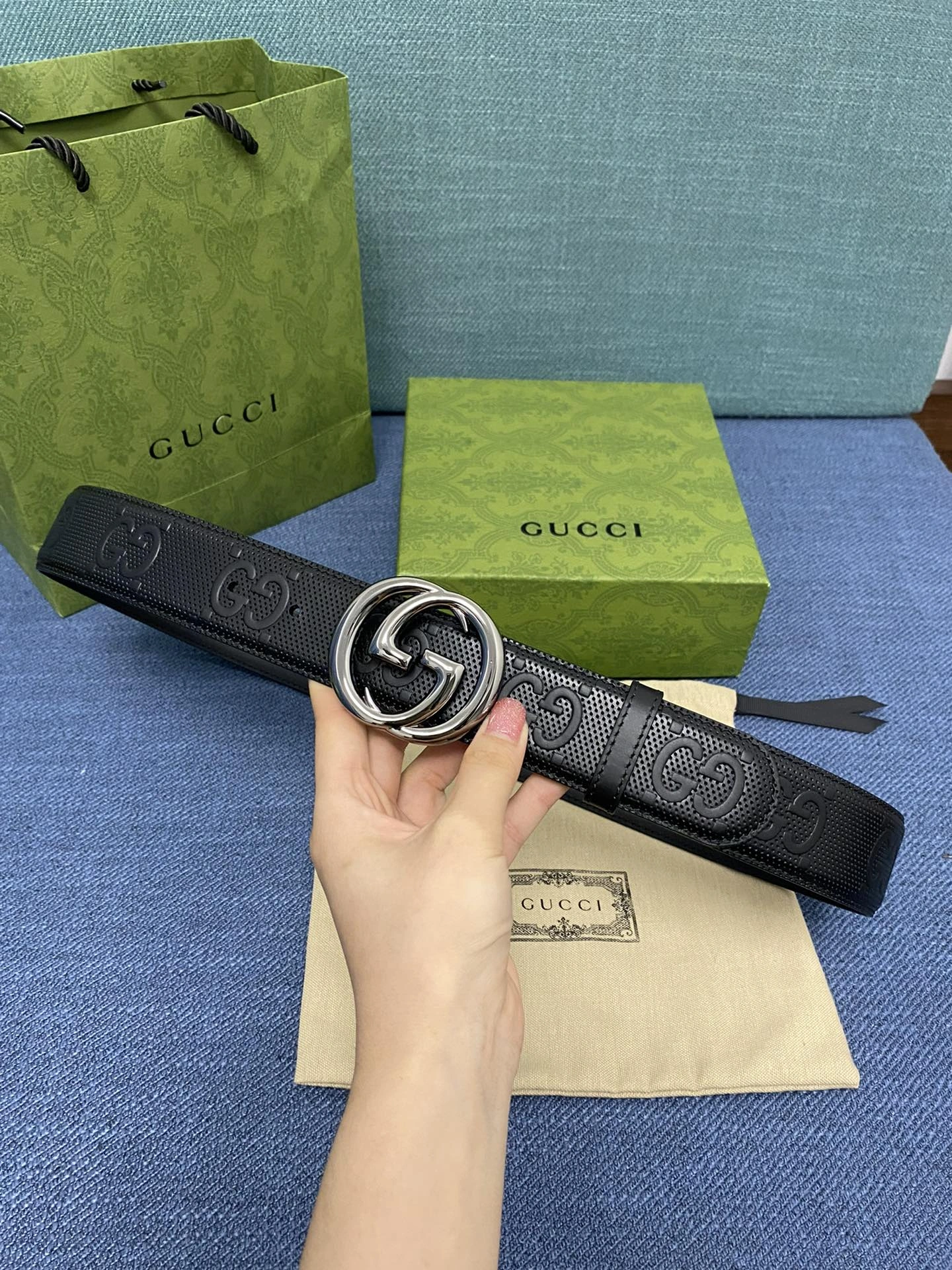 Refined G*ucci Top Belts AT 20230907- 14906