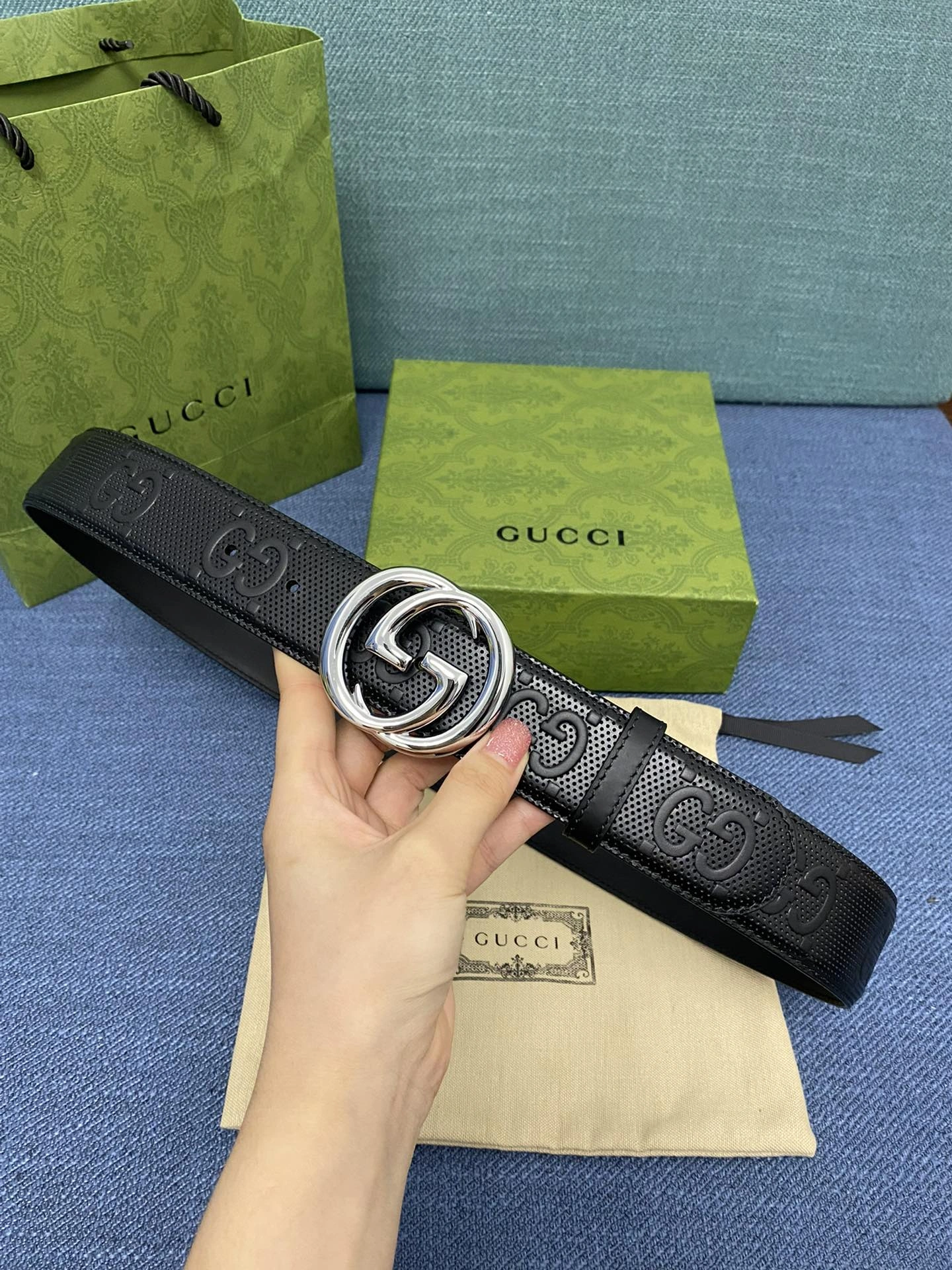 Refined G*ucci Top Belts AT 20230907- 14906