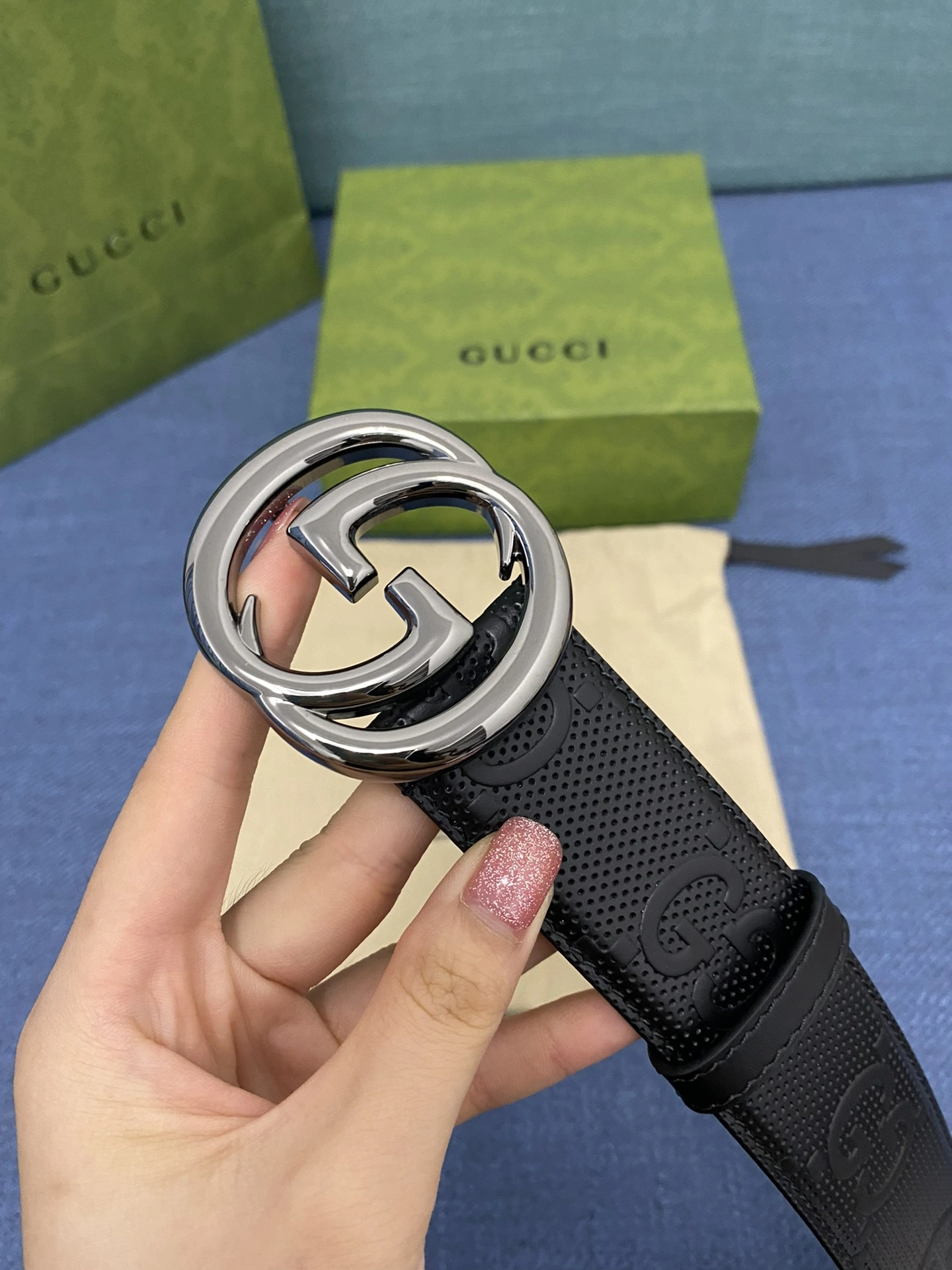 Refined G*ucci Top Belts AT 20230907- 14906