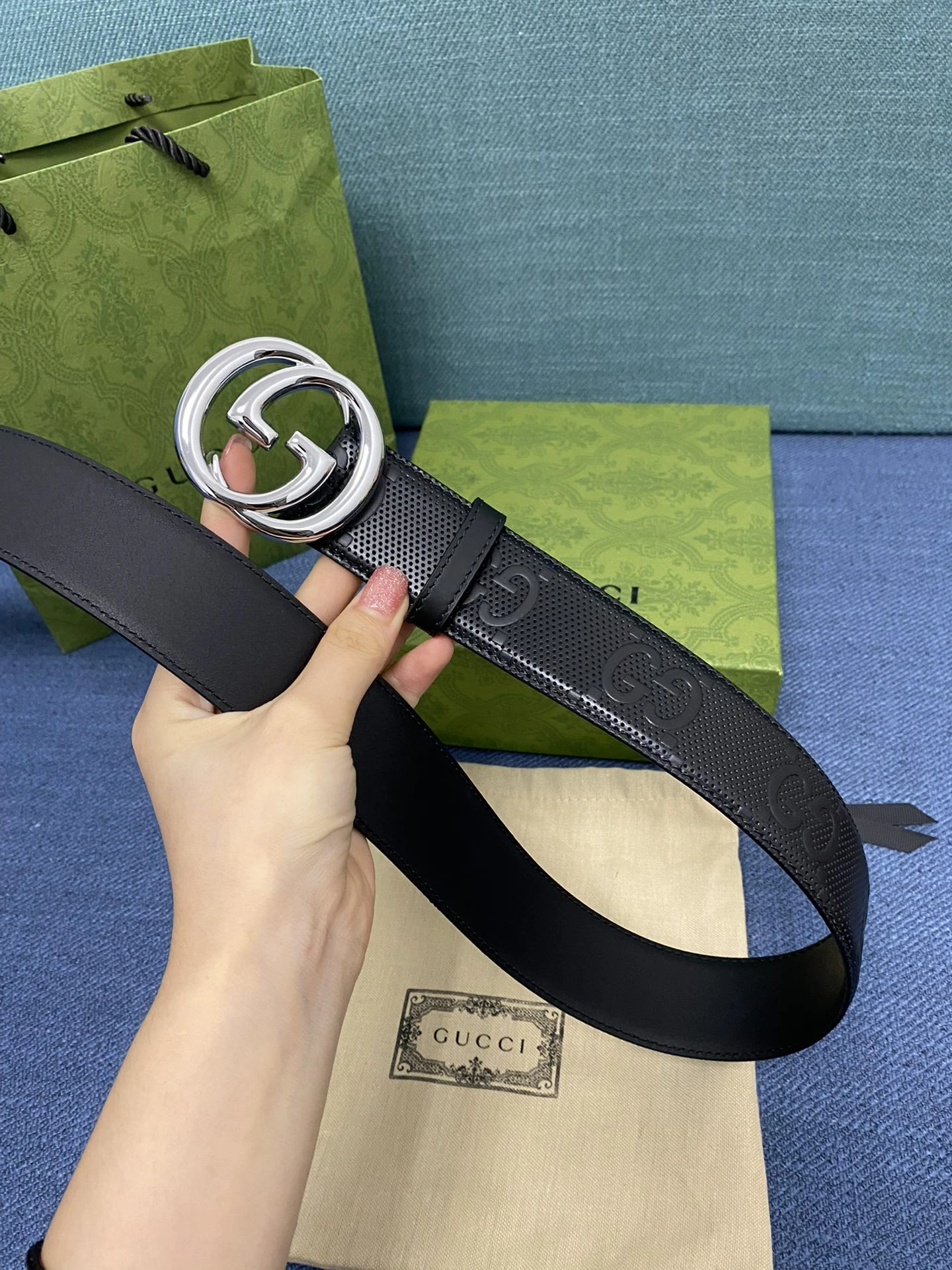 Refined G*ucci Top Belts AT 20230907- 14906