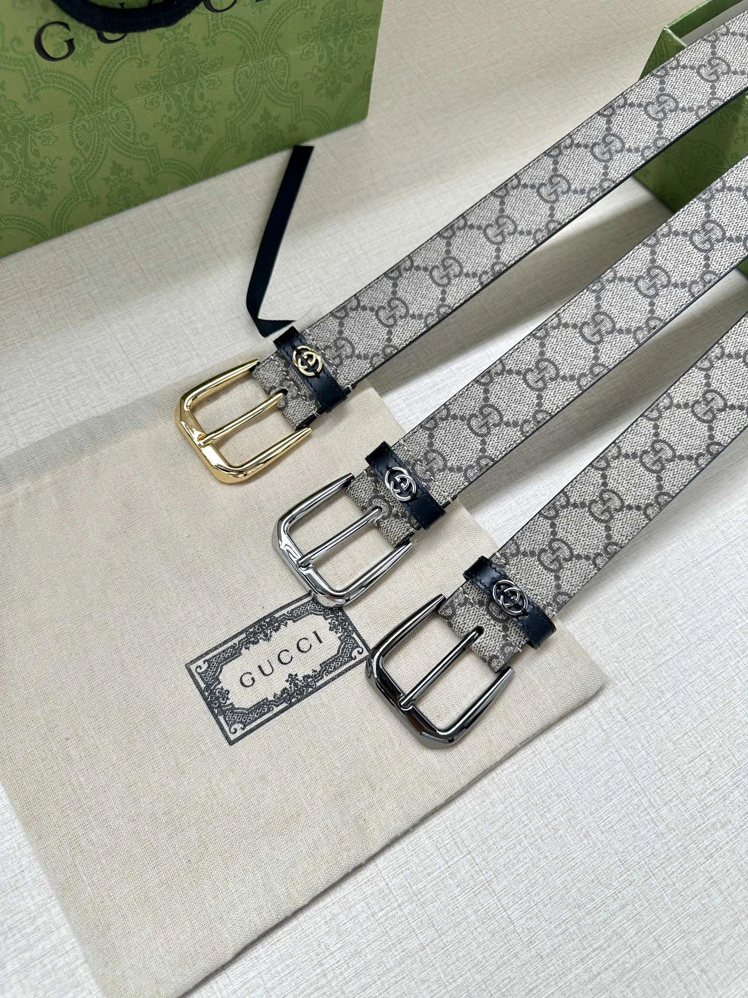 G*ucci Top Belts AT 20230907- Breathable 14902