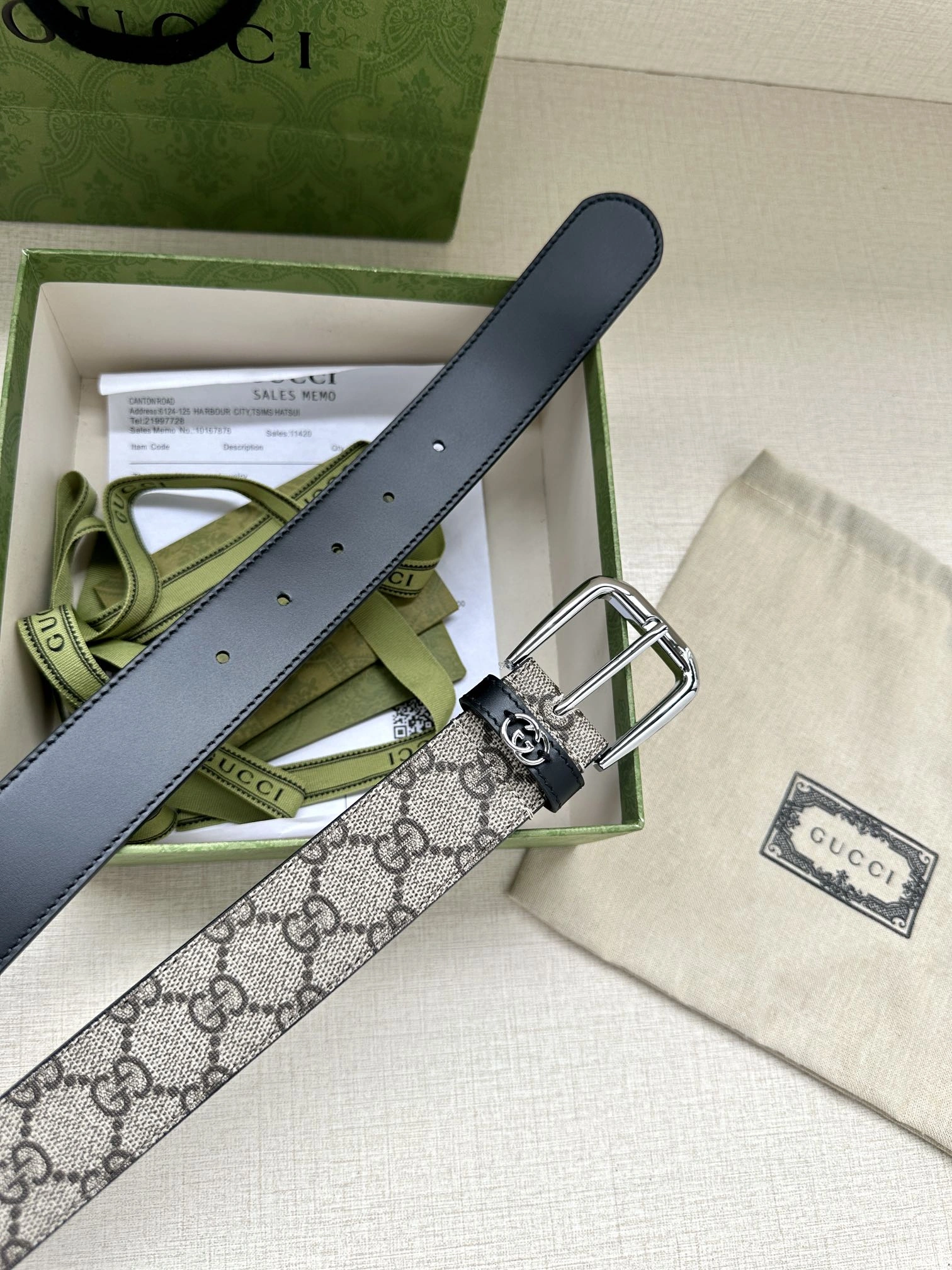G*ucci Top Belts AT 20230907- Breathable 14902