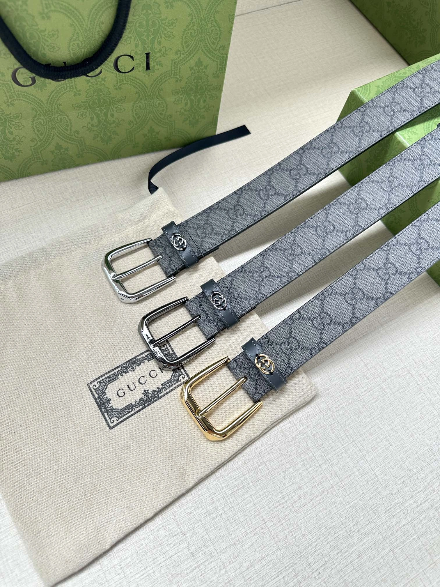 G*ucci Top Belts AT 20230907- Efficient 14901