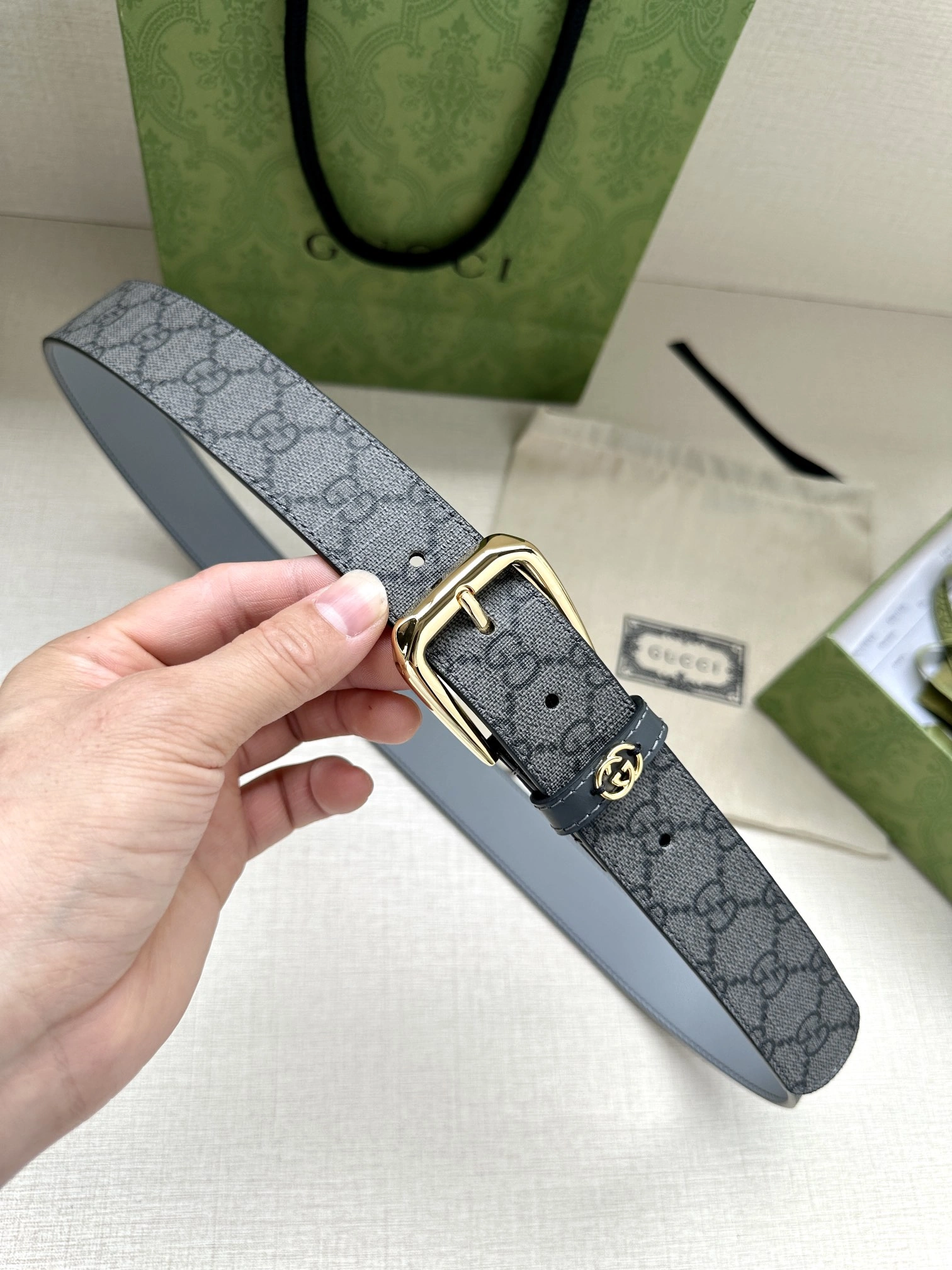 G*ucci Top Belts AT 20230907- Efficient 14901