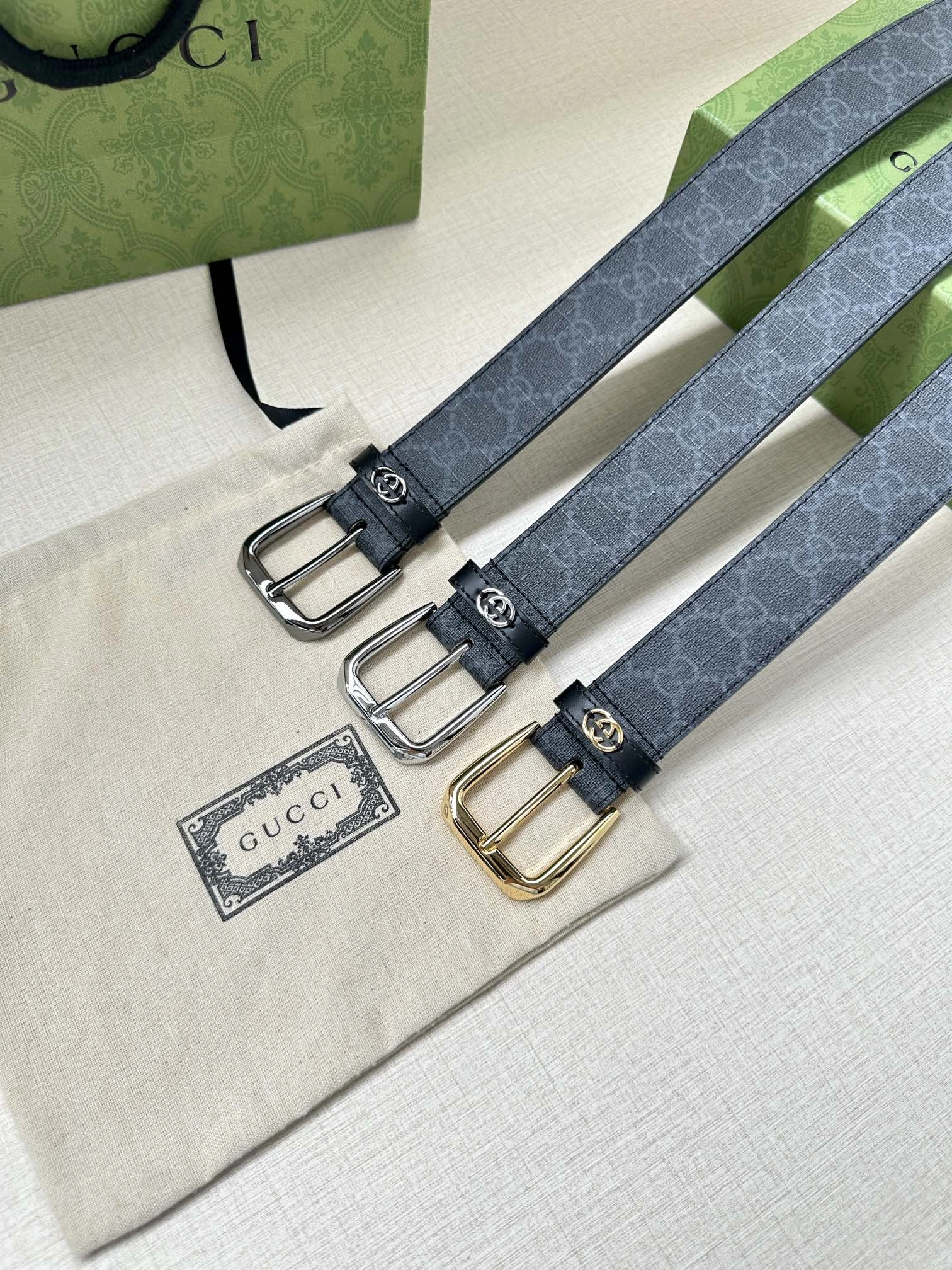 G*ucci Top Belts AT 20230907- Vibrant 14900