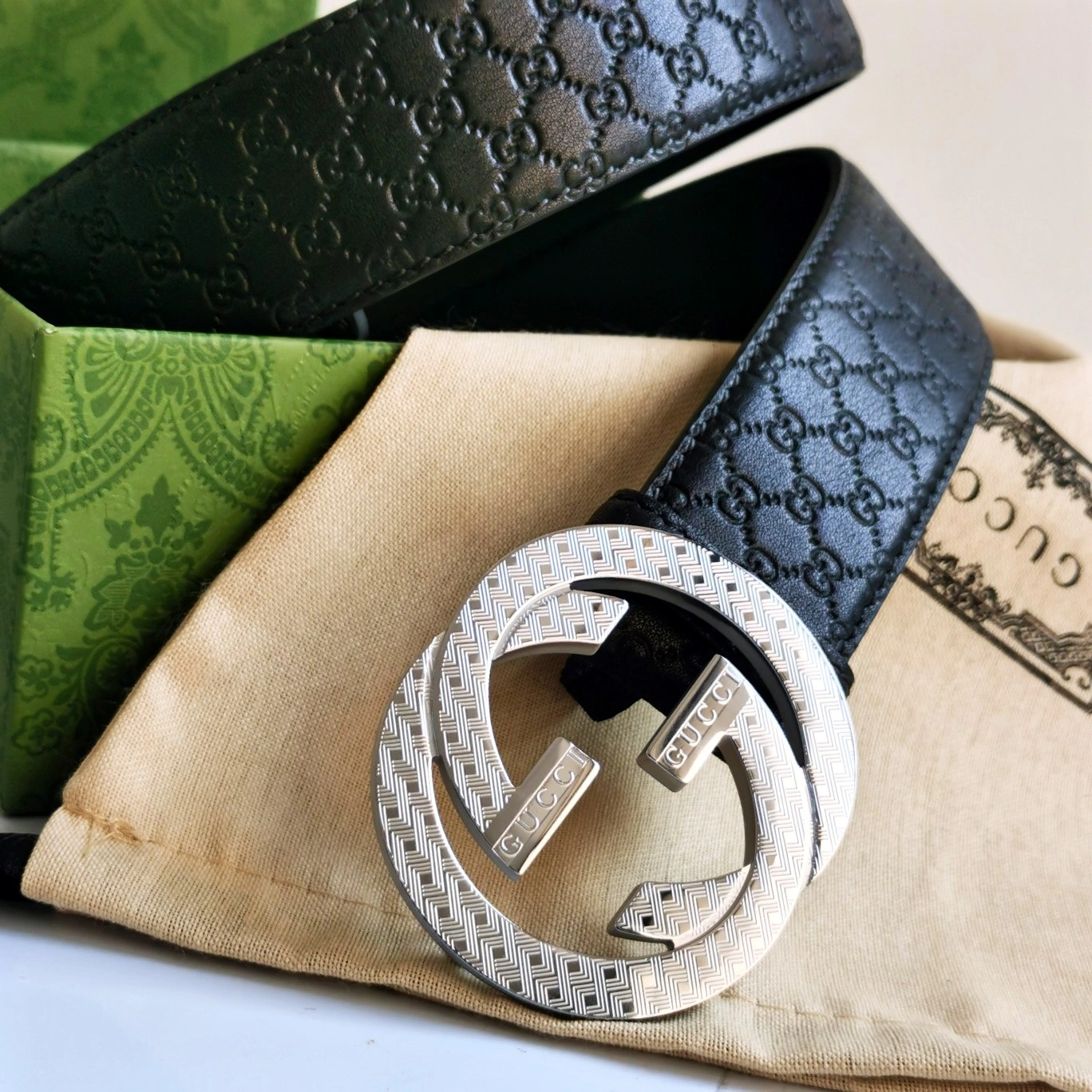 G*ucci Top Belts AT 20230907- Sleek 14891