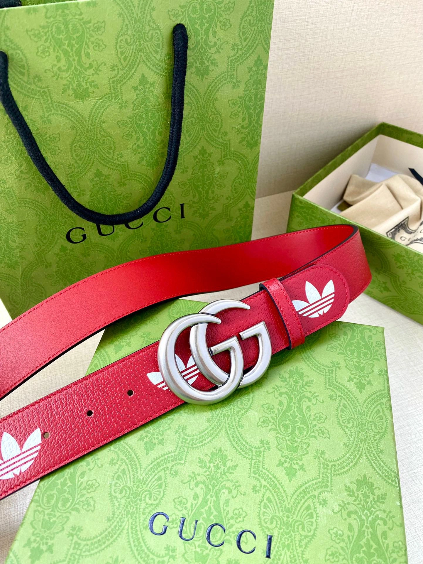 Unisex G*ucci Top Belts AT 20230907- 14878